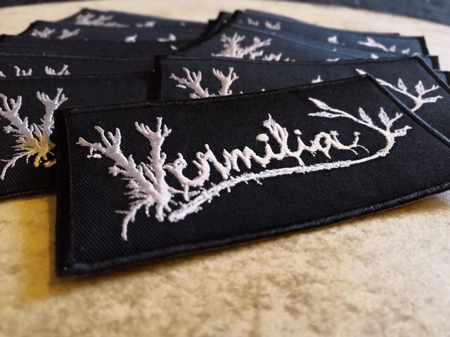 000 Vermilia - Text logo Patch